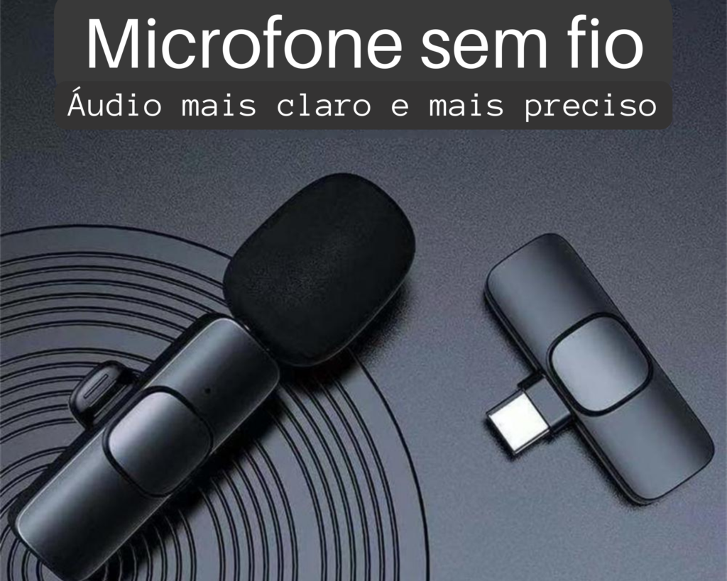 SonusPro - Microfone de lapela sem fio
